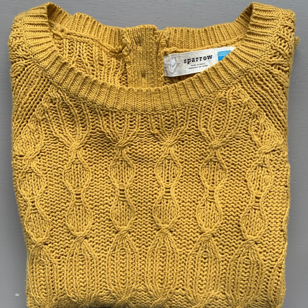 Sparrow Cable Knit Sweater